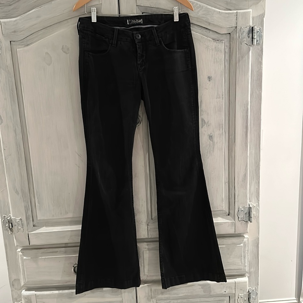 Hudson black flared jeans
